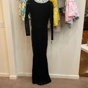 Windsor lace long sleeve dress